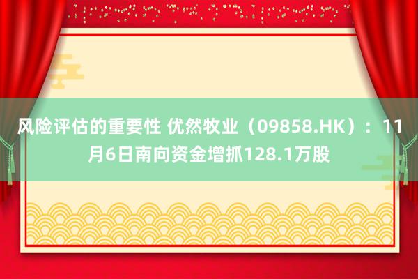 风险评估的重要性 优然牧业（09858.HK）：11月6日南向资金增抓128.1万股