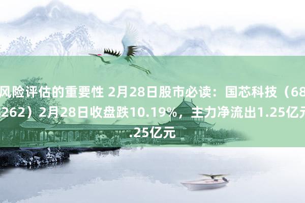 风险评估的重要性 2月28日股市必读：国芯科技（688262）2月28日收盘跌10.19%，主力净流出1.25亿元